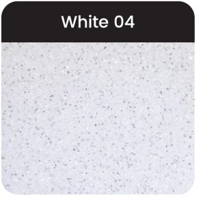 FLEXCUT GLITTER WHITE 4  50cm