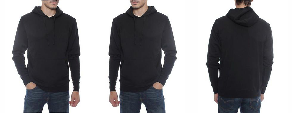 REXX-HOODY BLACK 3XL