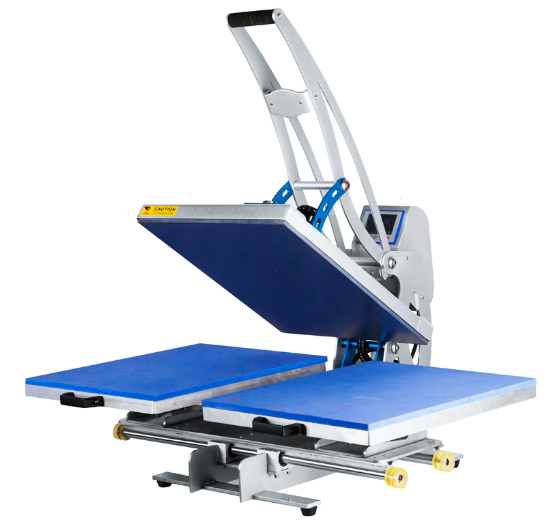 YXD-HSS TWIN BASEPLATE MAGNETIC AUTO OPEN HIGH PRESSURE HEAT PRESS MACHINE 40 x 50cm